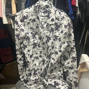 Express long sleeve button up size S